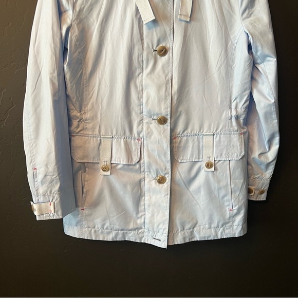 Lands’ end Women jacket Size: XS 2-4 Color: light blue/ yellow - Picture 3 of 12